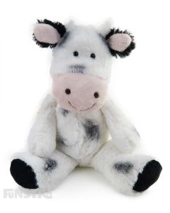 Flopsy Friend Farm Cow Plush Toy
