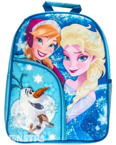 Anna, Elsa and Olaf will melt your heart in this beautiful wintry design
