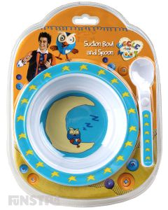 Giggle and Hoot Suction Bowl and Spoon