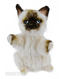 Hansa Creation Realistic Ragdoll Kitten Cat Puppet