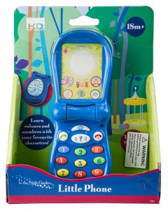 Learn numbers and colors with your favorite characters on this fun electronic interactive toy phone.