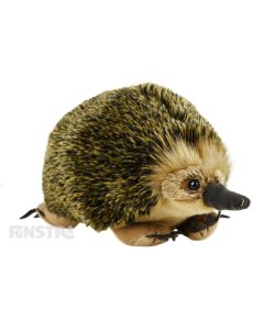 The Eddie the Echidna plush toy is soft and cuddly, the perfect furry friend for children that love echidnas and other furry native friends of Australia.