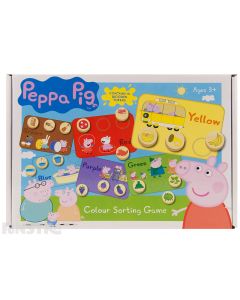 Learn colours and build memory skills with this fun sorting colour game featuring Peppa Pig and friends.