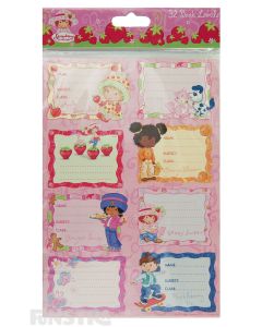 Strawberry Shortcake Stickers Book Labels
