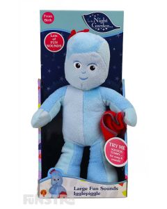 Yes - my name is Igglepiggle, Igglepiggle, niggle, wiggle, diggle! Yes - my name is Igglepiggle, Igglepiggle, wiggle, niggle, woo! Squeeze Igglepiggle to hear phrases from the TV show.