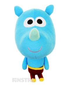 Tag is sweet-natured rhino with thick skin and the talking plush toy is the perfect companion anyone that loves to watch Duggee and the squirrels.