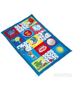 Great for early development and sensory play, the My First Thomas activity playmat features a removable mirror and teethers, a peekaboo flap, crinkle and squeaker.