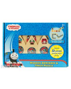 Play a game of dominoes with Thomas the Tank Engine and friends with these vibrantly colourful jumbo double sided wooden dominoes.