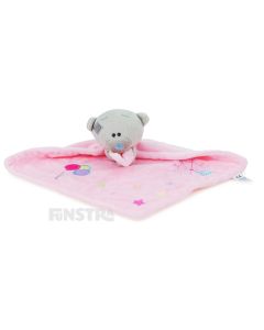 Tiny Tatty Teddy Baby Girl Pink Comforter Blanket