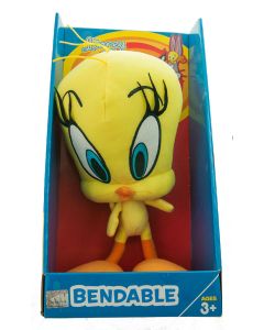 Tweety Bird Bendable Plush Toy