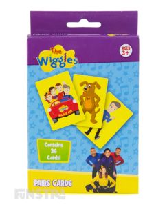 The Wiggles Pairs Card Game