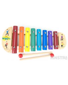 Little wiggles can learn to play the xylophone with this fun Wiggles musical instrument