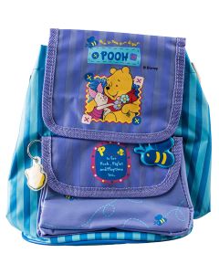 'P is for Pooh, Piglet and Playtime too...' Super cute design features Piglet and Pooh's friendship on this mini backpack.