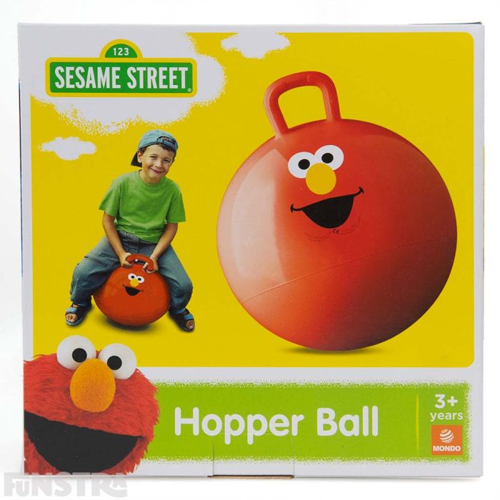 The Elmo space hopper comes in a box and makes a great bouncy gift for little fans of Sesame Street.