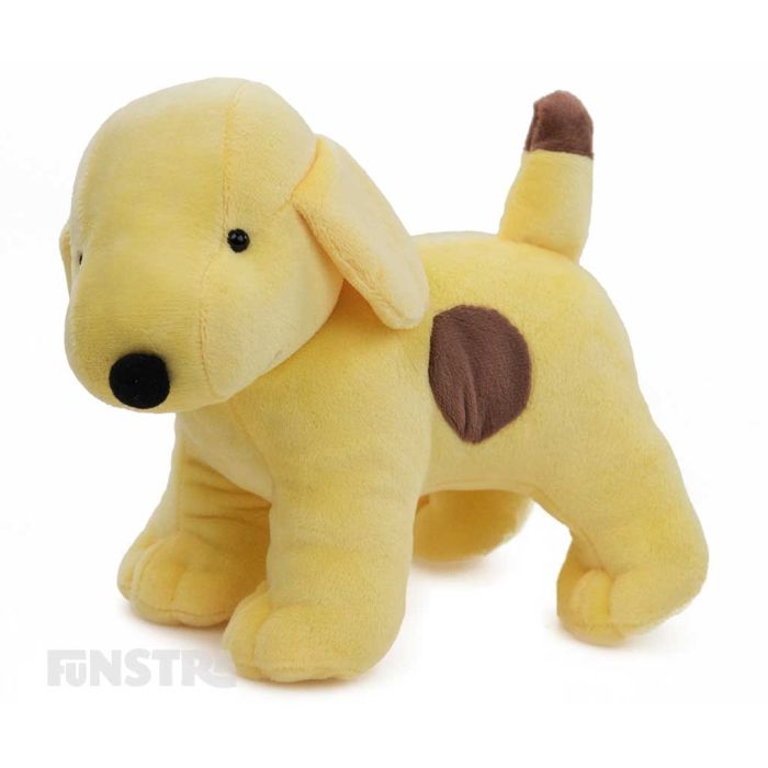 A classic cartoon character of childhood, Spot the Dog teaches toddlers and pre-schoolers about new experiences through friendship and play and this standing plushy is the perfect companion for fans of the iconic puppy dog.
