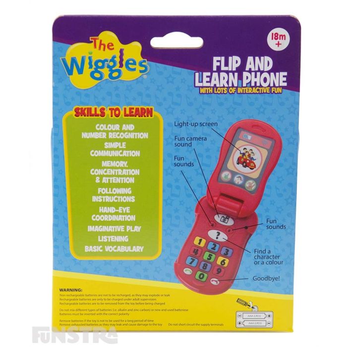 Perfect educational toy for little Wiggles fans that teaches skills for children to learn through interactive play with characters they adore.