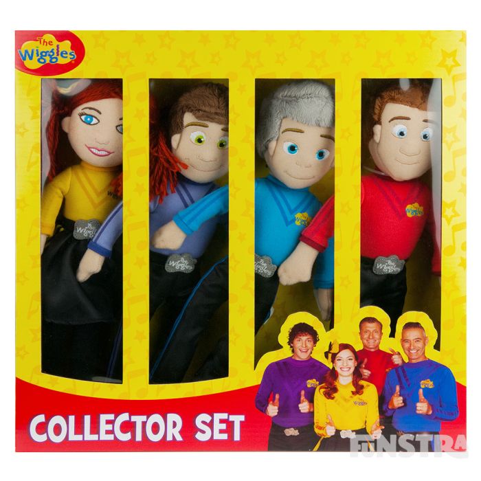 Collector set of four dolls are contained in a collector box and make a great gift for little Wiggles fans