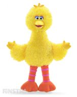 The lovable and huggable canary, Big Bird, from the Sesame Street GUND plushy collection will surely brighten any day!