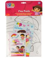 Join Dora on fun activities in this pack containing coloring pages, pencils and stickers.
