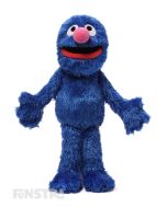 The lovable and huggable Grover from the Sesame Street GUND plushy collection is also known as Super Grover and will surely brighten any day!