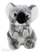 Lil Friends Koala is a cute, soft and cuddly stuffed animal for kids that love koalas and animals of Australia. The Koala plush toy is a fabulous little friend that can bring joy and happiness to children, made by Korimco.
