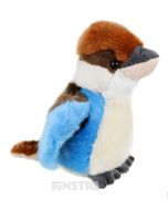Lil Friends Kookaburra is a cute, soft and cuddly stuffed animal for kids that love the laughing kookaburras and birds of Australia. The Kookaburra plush toy is a fabulous little friend that can bring joy and happiness to children, made by Korimco.