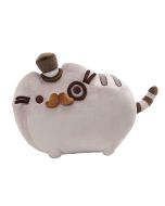 Pusheen is dashing and dapper, dressed to impress and fancy, complete with top hat, monocle and moustache. The famous cat in popular culture is brimming with softness and personality with this stuffed animal from the GUND plush collection.