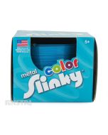 Metal Color Slinky Toy Blue