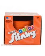 Metal Color Slinky Toy Orange