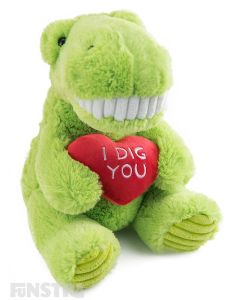 I Dig You Dinosaur Plush Toy