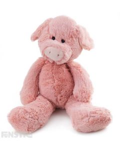 Flopsy Friend Farm Pig Plush Toy