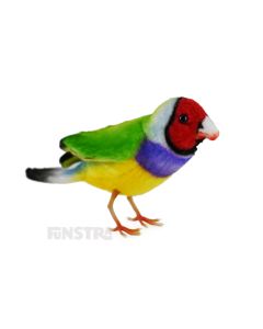 Hansa Creation Realistic Gouldian Finch Plush Toy