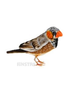 Hansa Creation Realistic Zebra Finch Plush Toy