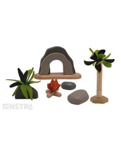 I'm Toy DinoZone Wooden Dino Grotto Set