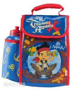 Jake and the Never Land Pirates Lunch Bag with Bottle