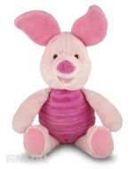 Soft and cuddly Disney Baby plush toy of Piglet with rattle to entertain babies.