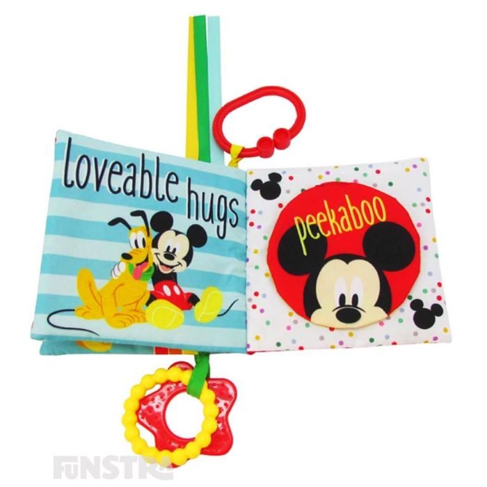 Disney Baby's Mickey Mouse is perfect for children that love the iconic mouse and features crinkle and squeak sounds to perk up little ears.